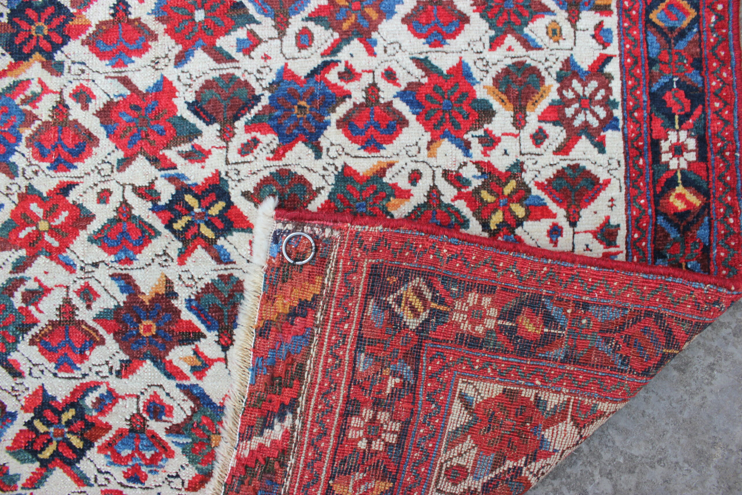 Antique Afshar Wedding Rug - Image 5