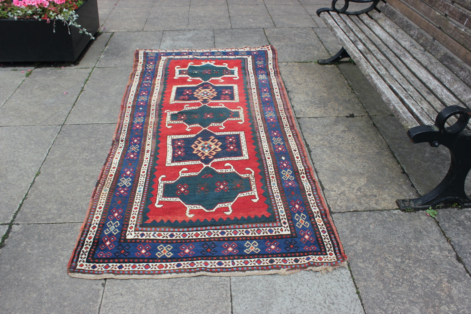 Antique Armenian Kazak Rug