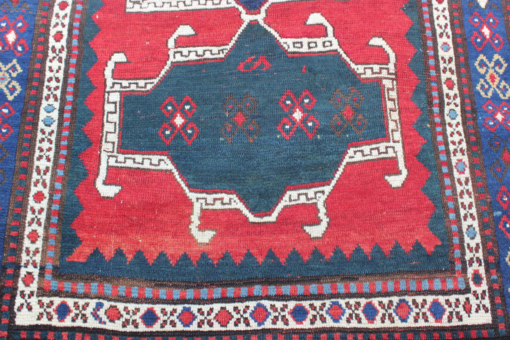 Antique Armenian Kazak Rug - Image 3