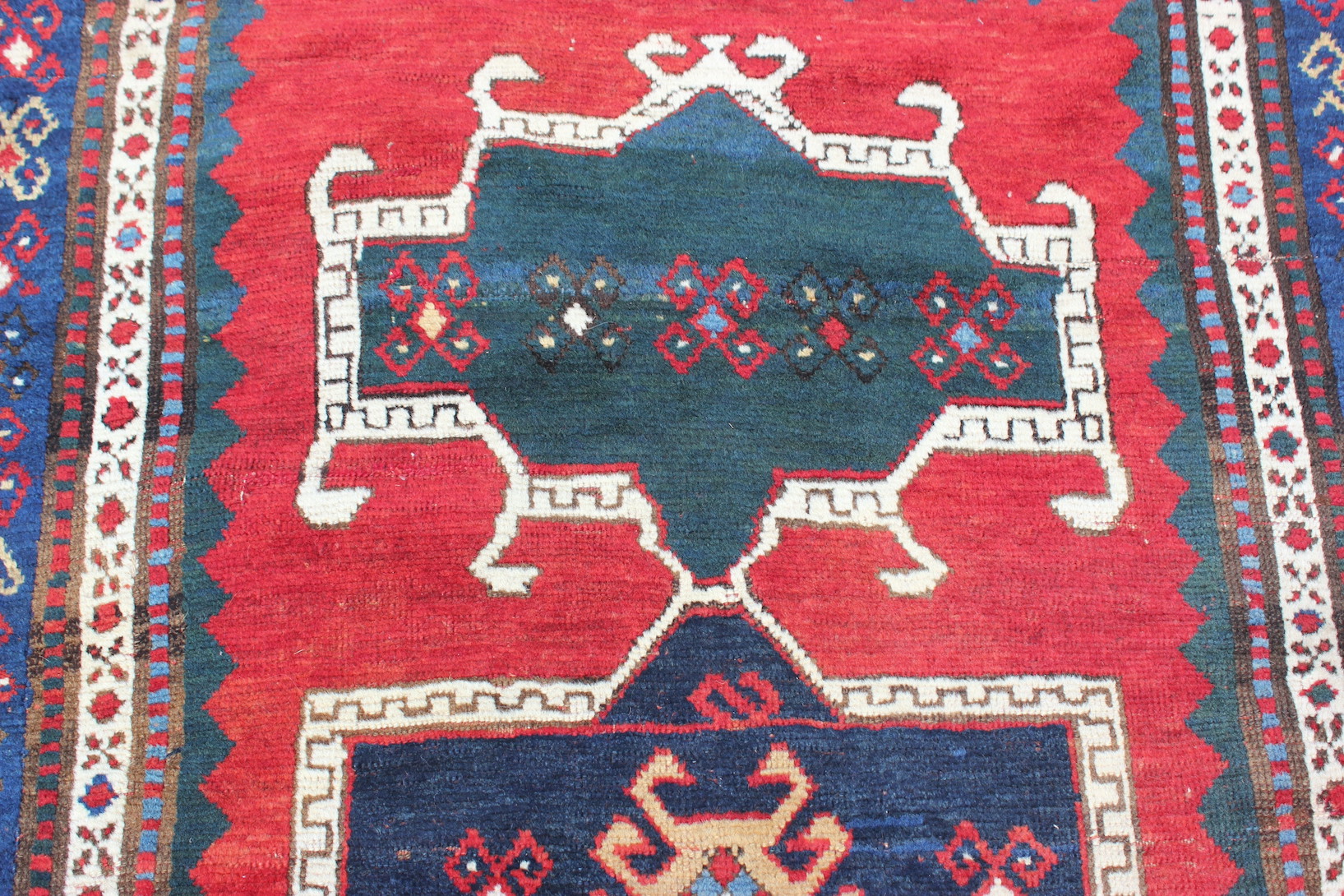 Antique Armenian Kazak Rug - Image 5