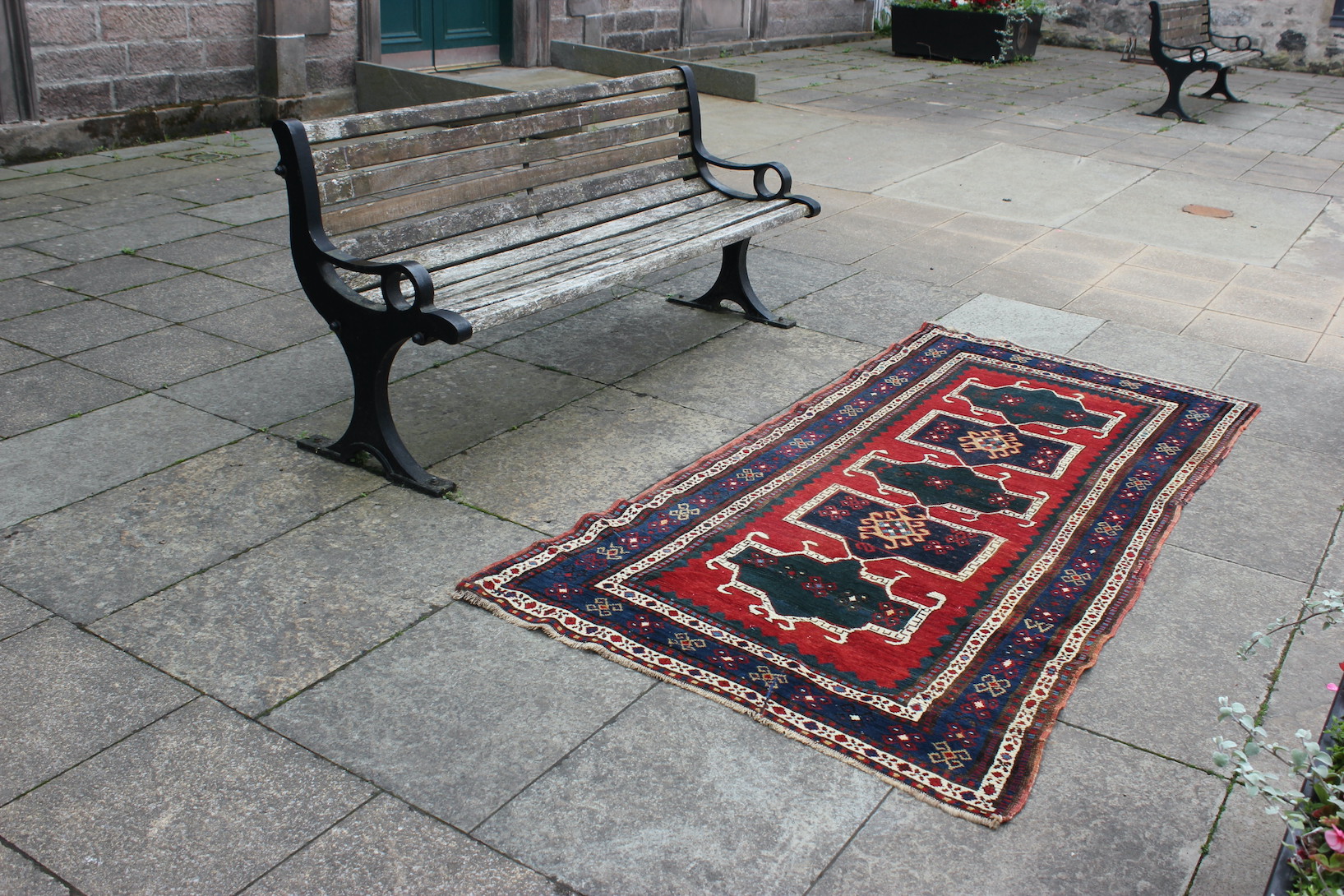 Antique Armenian Kazak Rug - Image 6