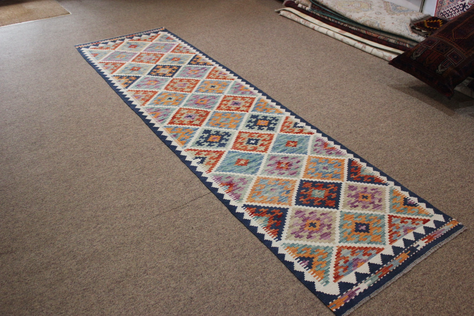 Veg Dye Kilim Runner - Image 2