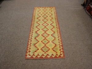 Short Veg Dye Kilim Runner
