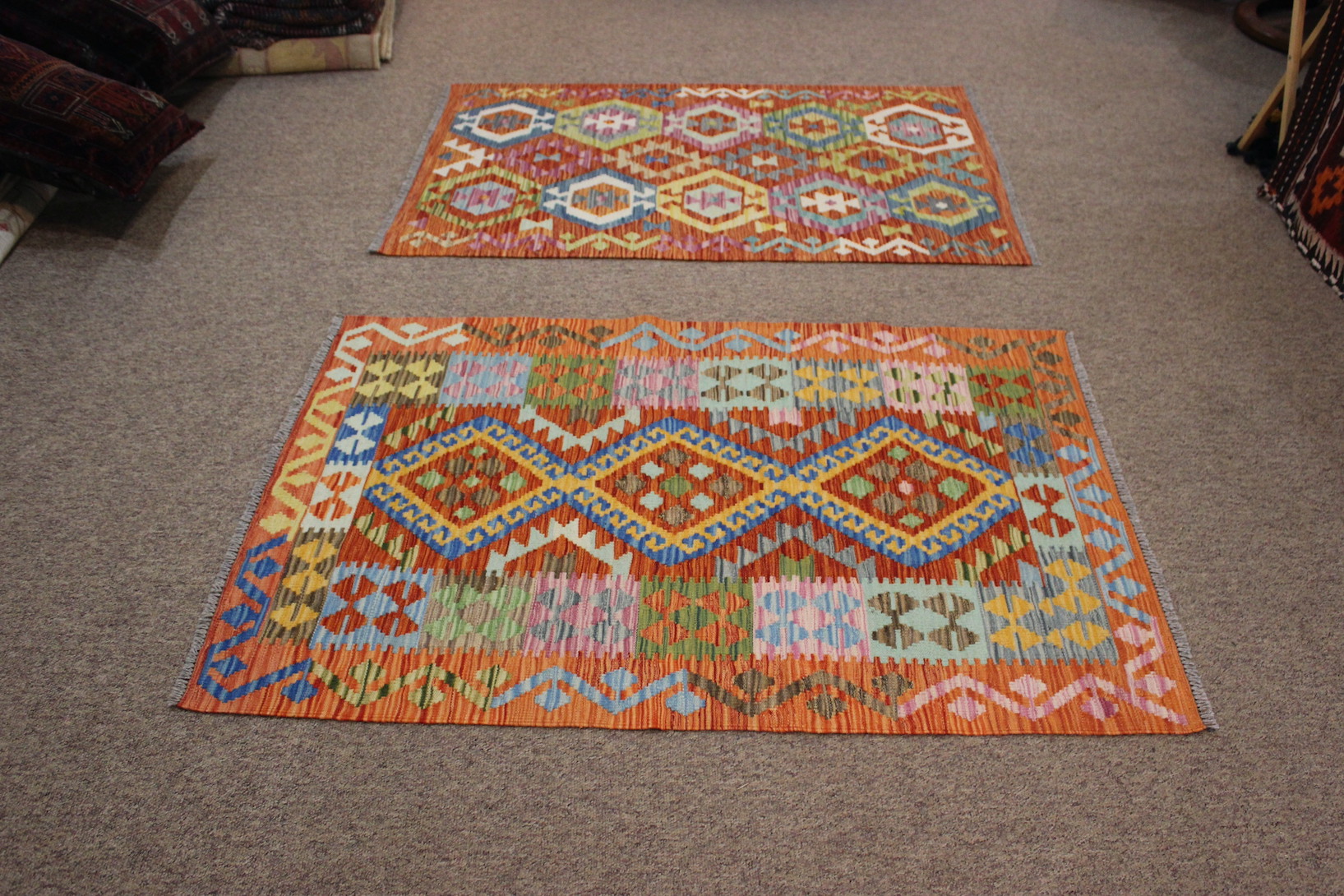 Small Veg Dye Kilim
