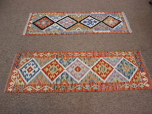 Small Veg Dye Kilim Runners