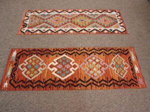 Small Veg Dye Kilim Runners