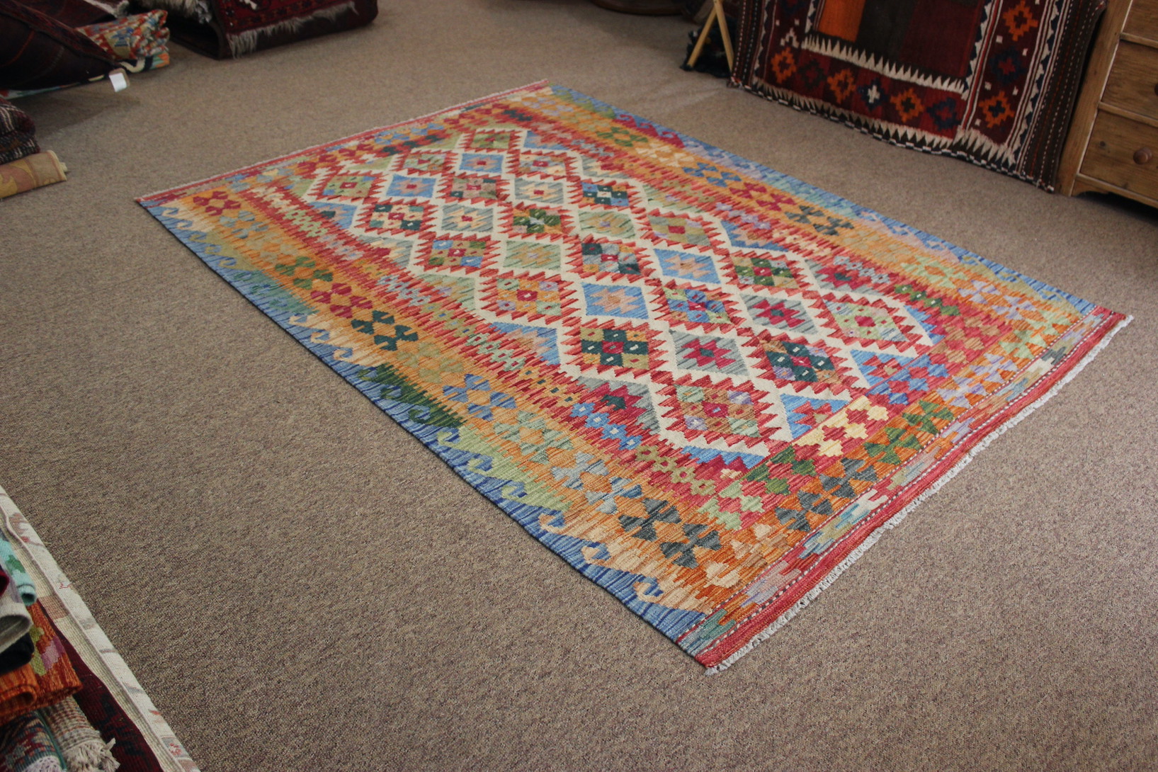 Veg Dye Kilim - Image 3