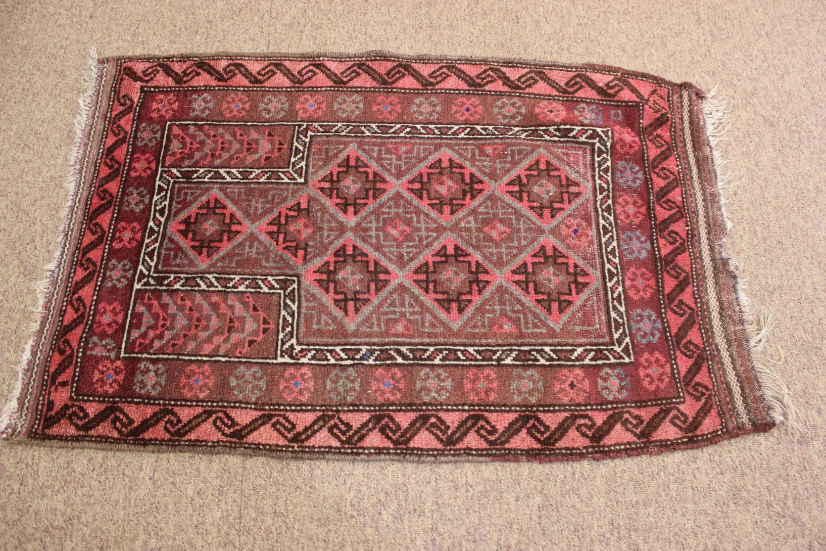 Aimaq Tiamani Prayer Rug - Image 2