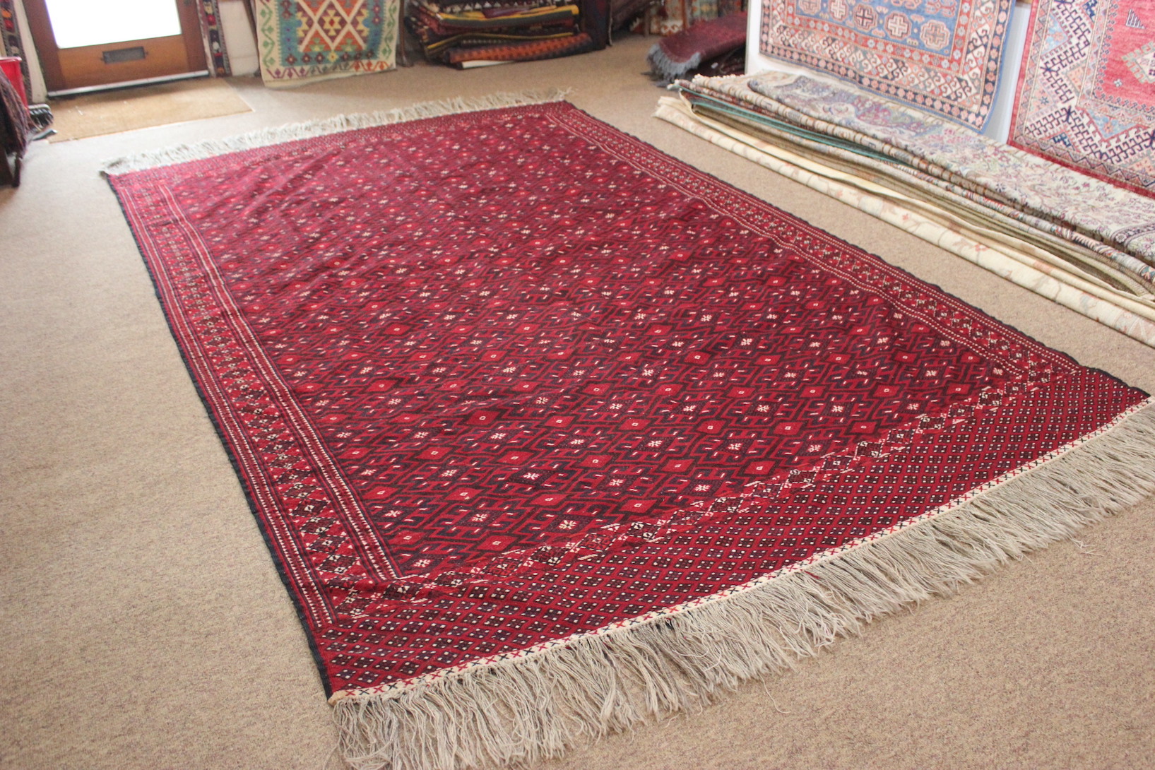 Yomut Turkmen Sumak Kilim - Image 3