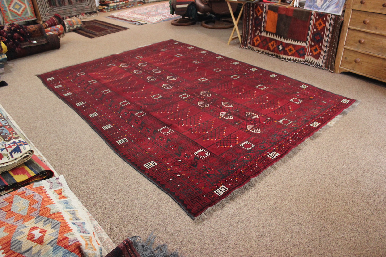 Ersari Turkmen Carpet - Image 3