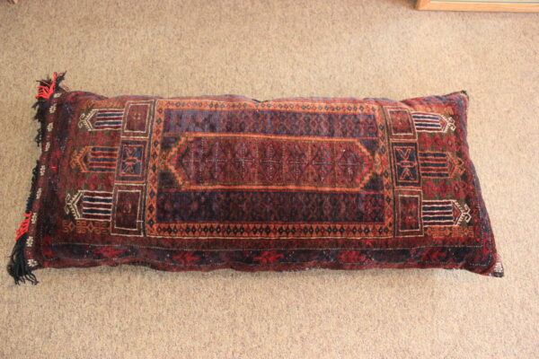 Large Tribal Baluch floor cushion.