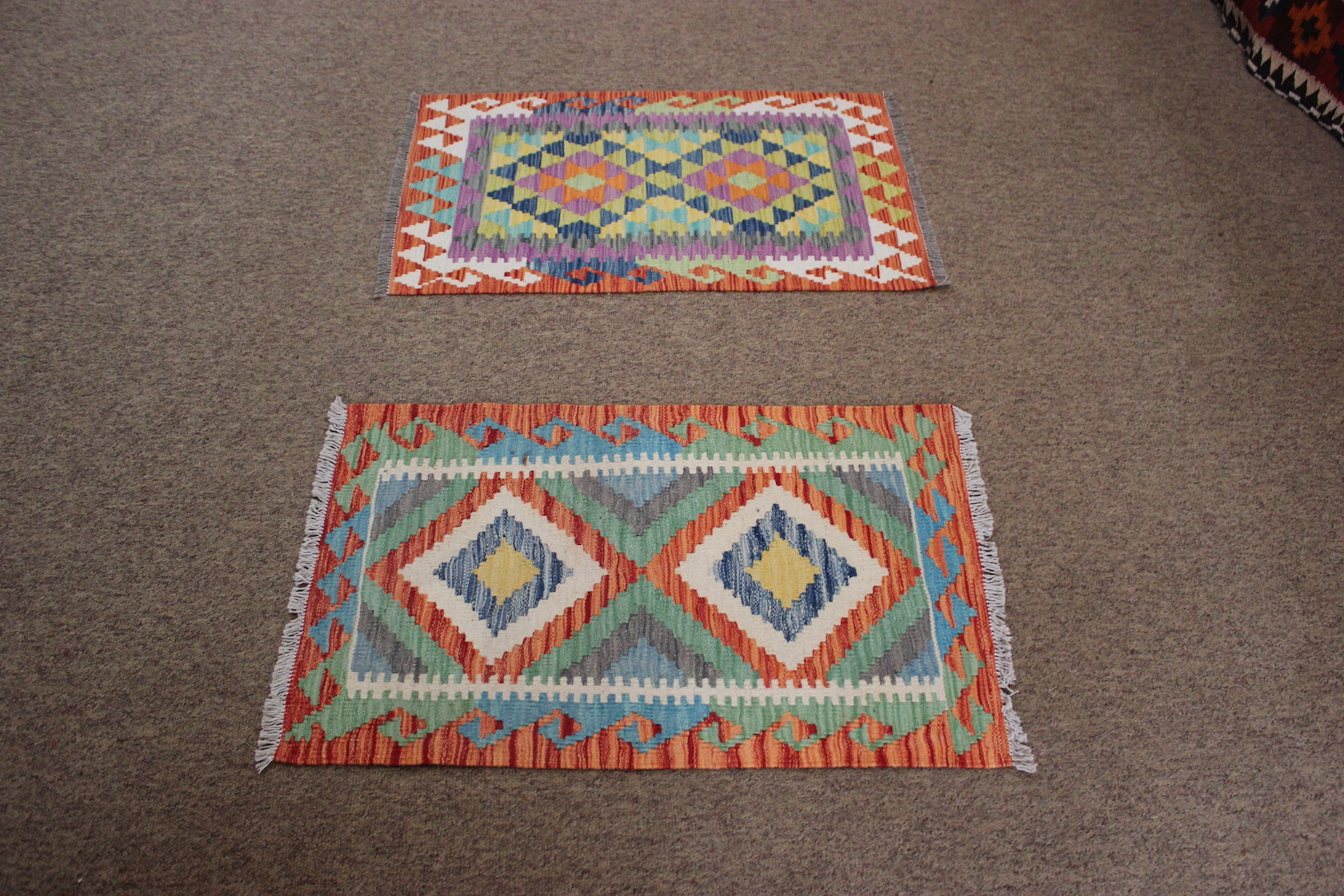 Small Veg Dye Kilim