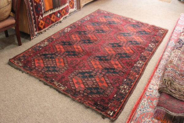 Antique Ersari Carpet - Image 4