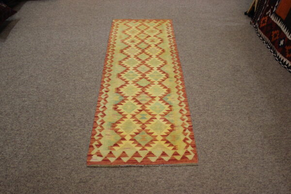 Short Veg Dye Kilim Runner