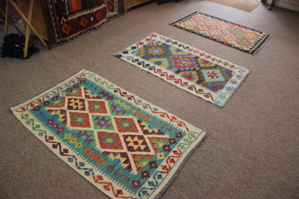 Small Veg Dye Kilim - Image 5