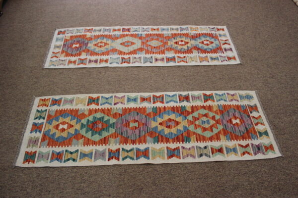 Short Veg Dye Kilim Runner - Image 4