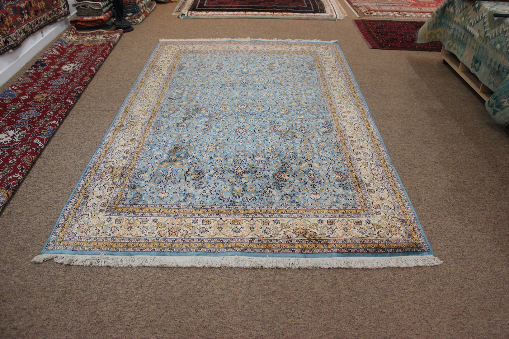 Kashmir Silk Carpet