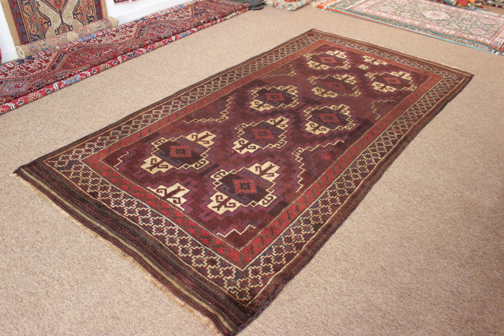 Tribal Baluch Rug - Image 2