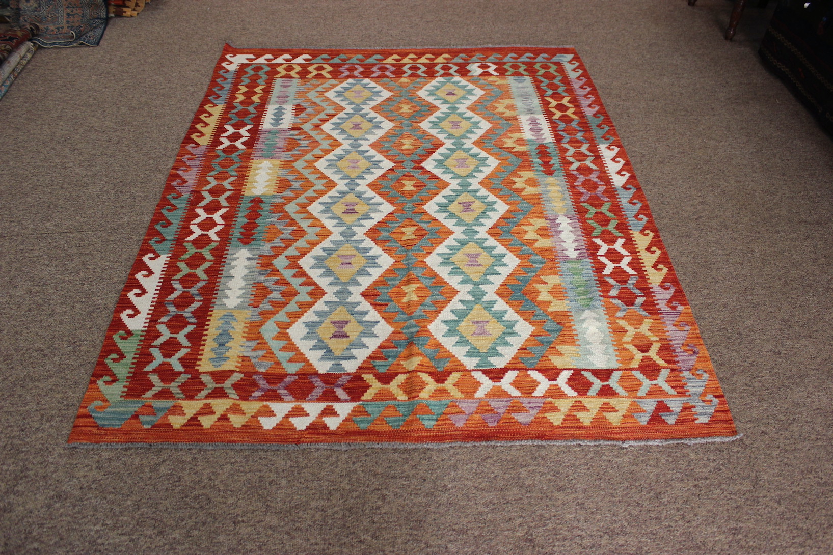Veg Dye Kilim Medium