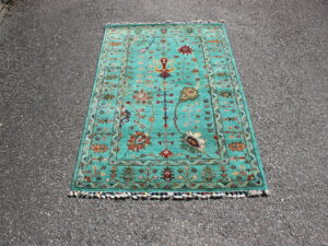 Small Green Sultani Rug