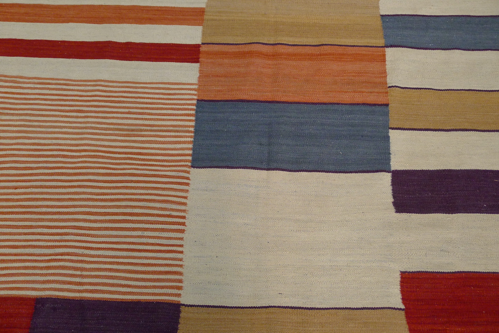 Turkish Mondrian Kilim - Image 2